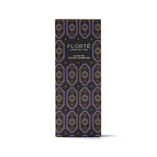 FLORTE Loose Black Tea - Organic Darjeeling  (100g)