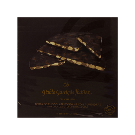 PABLO GARRIGOS IBANEZ Dark Chocolate with Almonds Torta Delicatessen  (200g)
