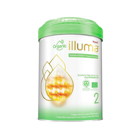 WYETH Illuma Organic Follow-On Formula Milk Powder - Stage 2  (800g)